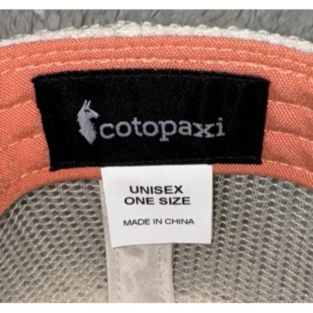 COTOPAXI Peach Orange Sunny Side Trucker Hat Cap One Size Adjustable - Picture 4 of 5